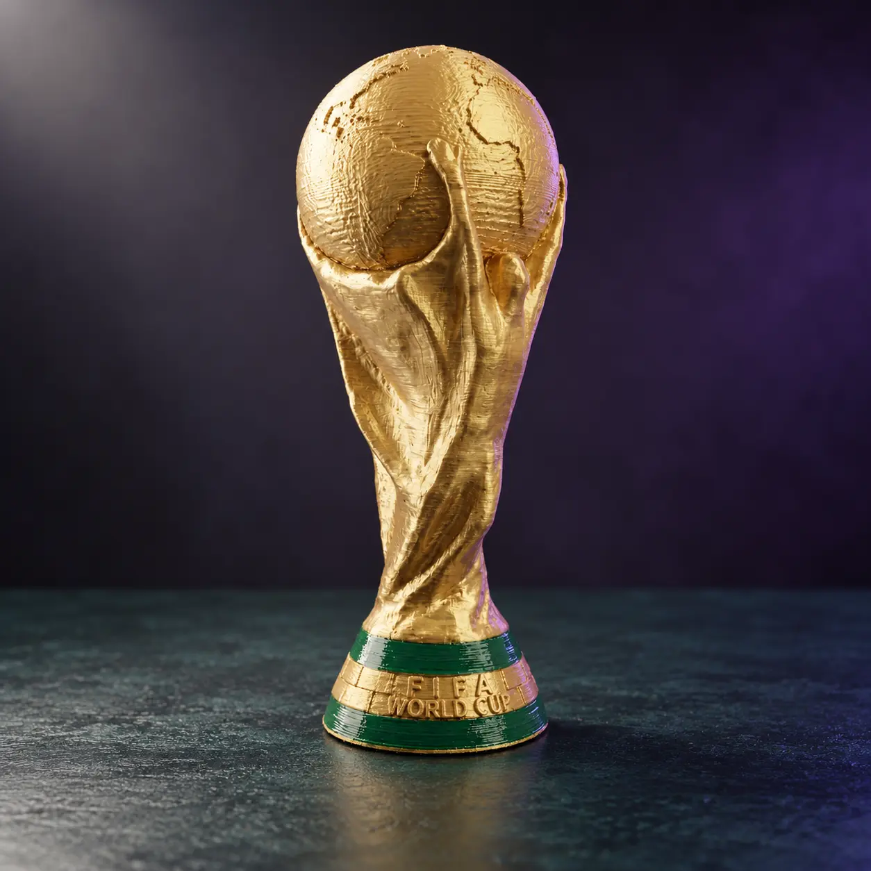 Copa del Mundo, pieza impresa en 3D por A_LIENS