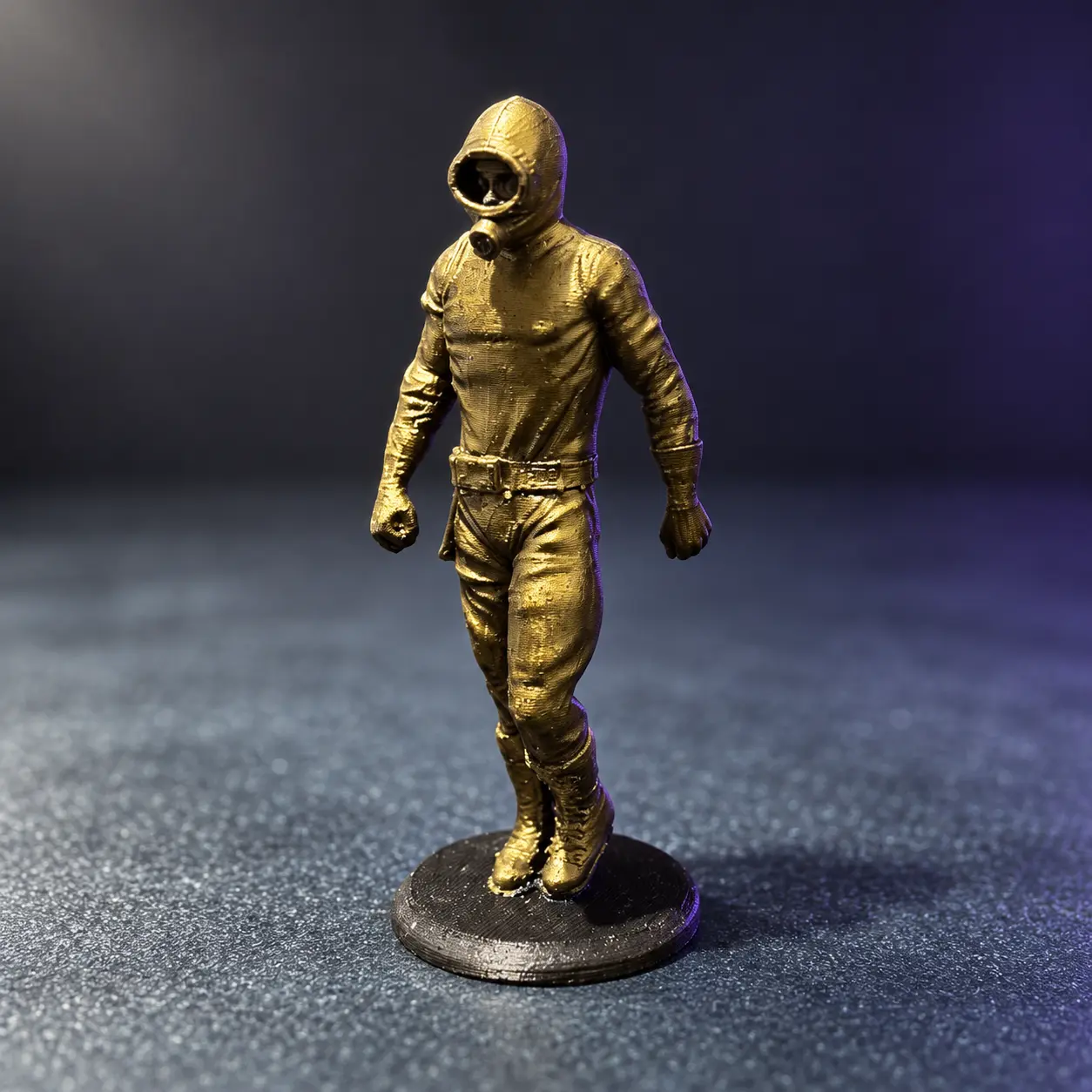 Eternauta con base, pieza impresa en 3D por A_LIENS